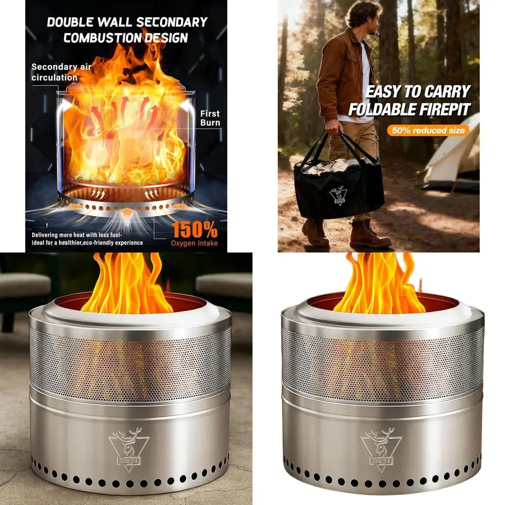 Портативный уличный дровяной очаг с выдвижным поддоном для золы для кемпинга и использования на террасе
Портативный уличный дровяной очаг с выдвижным поддоном для золы для кемпинга и использования на террасе