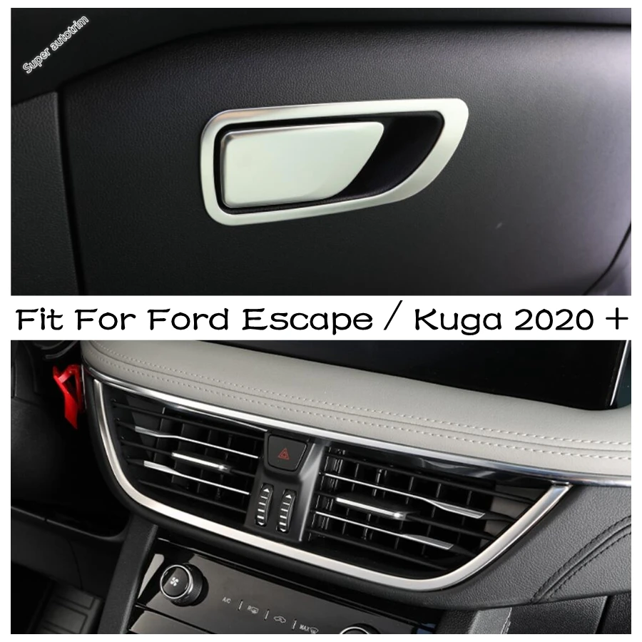 Glove Box Armrest Handle Sequins Air Conditioning AC Outlet Vent Cover Trims Fit For Ford Escape / Kuga 2020 - 2024 Interior
Glove Box Armrest Handle Sequins Air Conditioning AC Outlet Vent Cover Trims Fit For Ford Escape / Kuga 2020 - 2024 Interior
