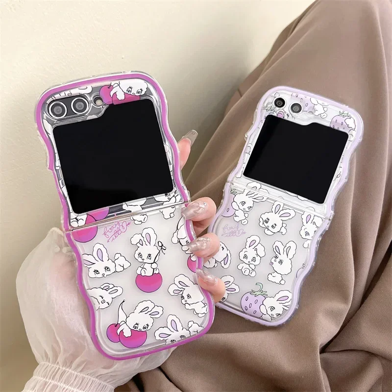 Heart Rabbit Phone Case for Samsung Galaxy Z Flip 6 5 4 3 Back Cover for ZFlip3 ZFlip4 ZFlip5 ZFlip6 Hard Case Protective Shell
Heart Rabbit Phone Case for Samsung Galaxy Z Flip 6 5 4 3 Back Cover for ZFlip3 ZFlip4 ZFlip5 ZFlip6 Hard Case Protective Shell