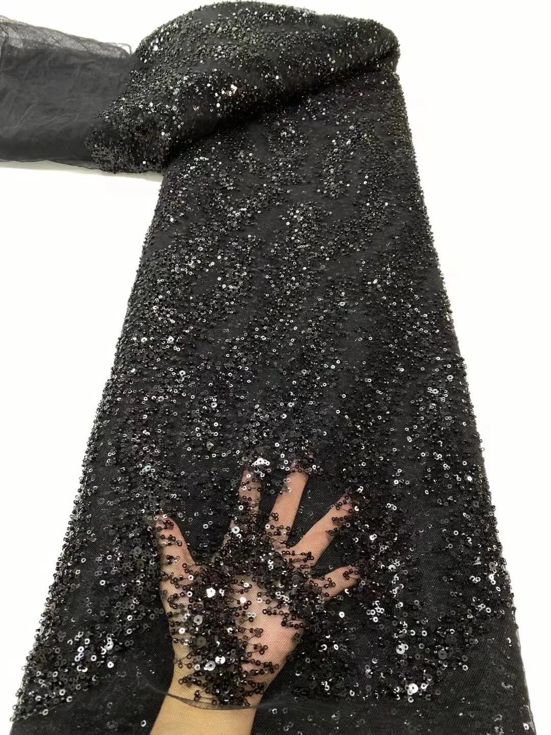 Tulle Lace Fabric L-1224264 With Bead Sequins For Bridal Dress Luxury Evening Dress French Lace
Tulle Lace Fabric L-1224264 With Bead Sequins For Bridal Dress Luxury Evening Dress French Lace