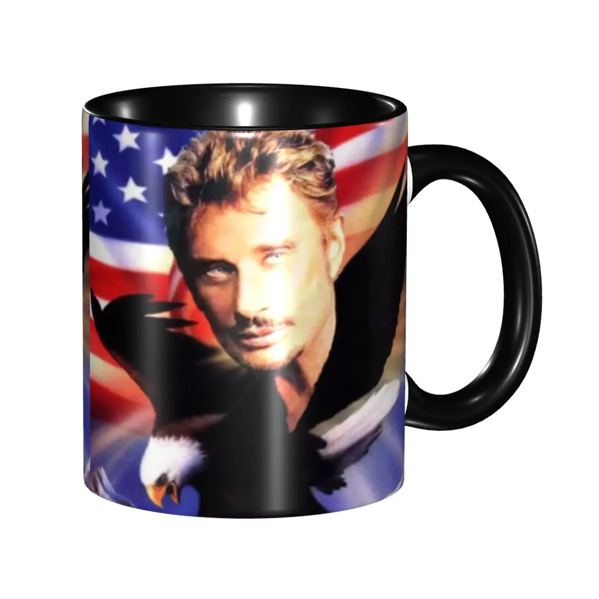 Johnny Hallyday Mugs Personalized Singer French France Coffee Ceramic Mug Creative Gift
Johnny Hallyday Mugs Personalized Singer French France Coffee Ceramic Mug Creative Gift