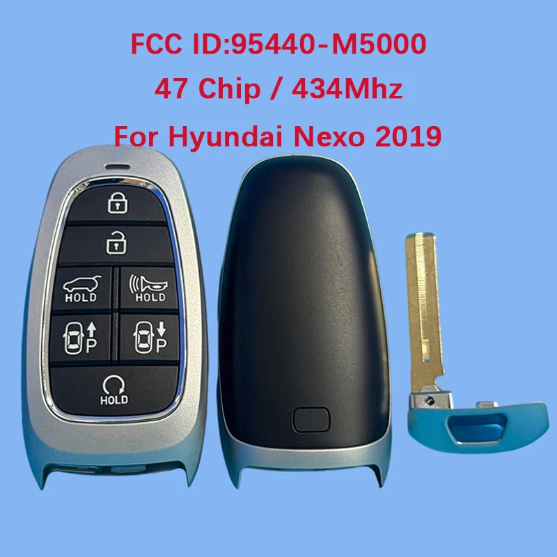 CN020127 Послепродажный 7-кнопочный смарт-ключ с дистанционным автоматическим запуском 47 чипов 434 МГц FCC ID 95440-M5000 для Hyundai Nexo 2019
CN020127 Послепродажный 7-кнопочный смарт-ключ с дистанционным автоматическим запуском 47 чипов 434 МГц FCC ID 95440-M5000 для Hyundai Nexo 2019