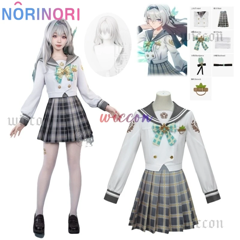Firefly Cosplay Costume Game Honkai Star Rail Jk Dress School Uniform Trailblazer Springtime Greeting Suit Wig Hallowen Roleplay
Firefly Cosplay Costume Game Honkai Star Rail Jk Dress School Uniform Trailblazer Springtime Greeting Suit Wig Hallowen Roleplay