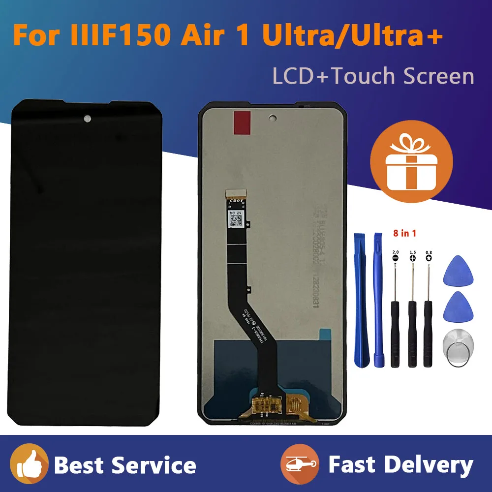 6,8 "оригинальный для iiiF150 Air 1 Ultra /Air1 Ultra + L CD дисплей экран дигитайзер в сборе сменный ЖК-датчик с инструментами
6,8 "оригинальный для iiiF150 Air 1 Ultra /Air1 Ultra + L CD дисплей экран дигитайзер в сборе сменный ЖК-датчик с инструментами