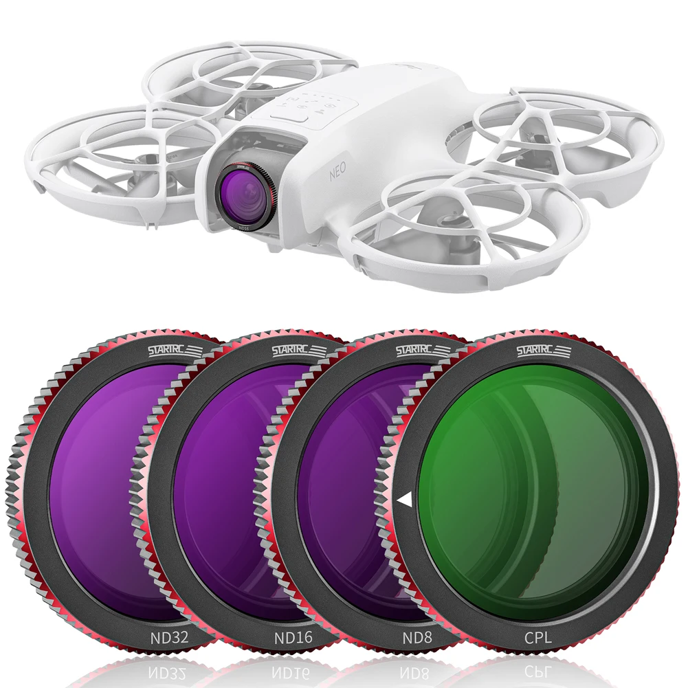 Фильтры для объектива камеры DJI Neo, набор фильтров ND, оптическое стекло, фильтр для камеры ND UV CPL, набор фильтров DJI Neo, аксессуары для дронов
Фильтры для объектива камеры DJI Neo, набор фильтров ND, оптическое стекло, фильтр для камеры ND UV CPL, набор фильтров DJI Neo, аксессуары для дронов