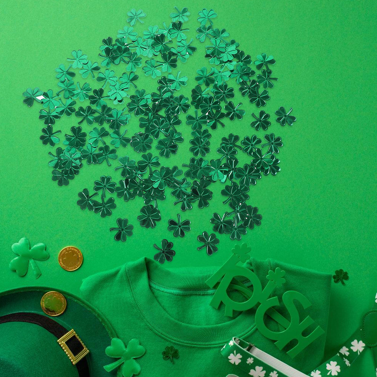 Clover Sequins Confetti PVC Shamrock Leaf PartyDecoration BalloonFilling StPatricksDay TableScatter DIYCrafts LuckyLeaf Sequins
Clover Sequins Confetti PVC Shamrock Leaf PartyDecoration BalloonFilling StPatricksDay TableScatter DIYCrafts LuckyLeaf Sequins