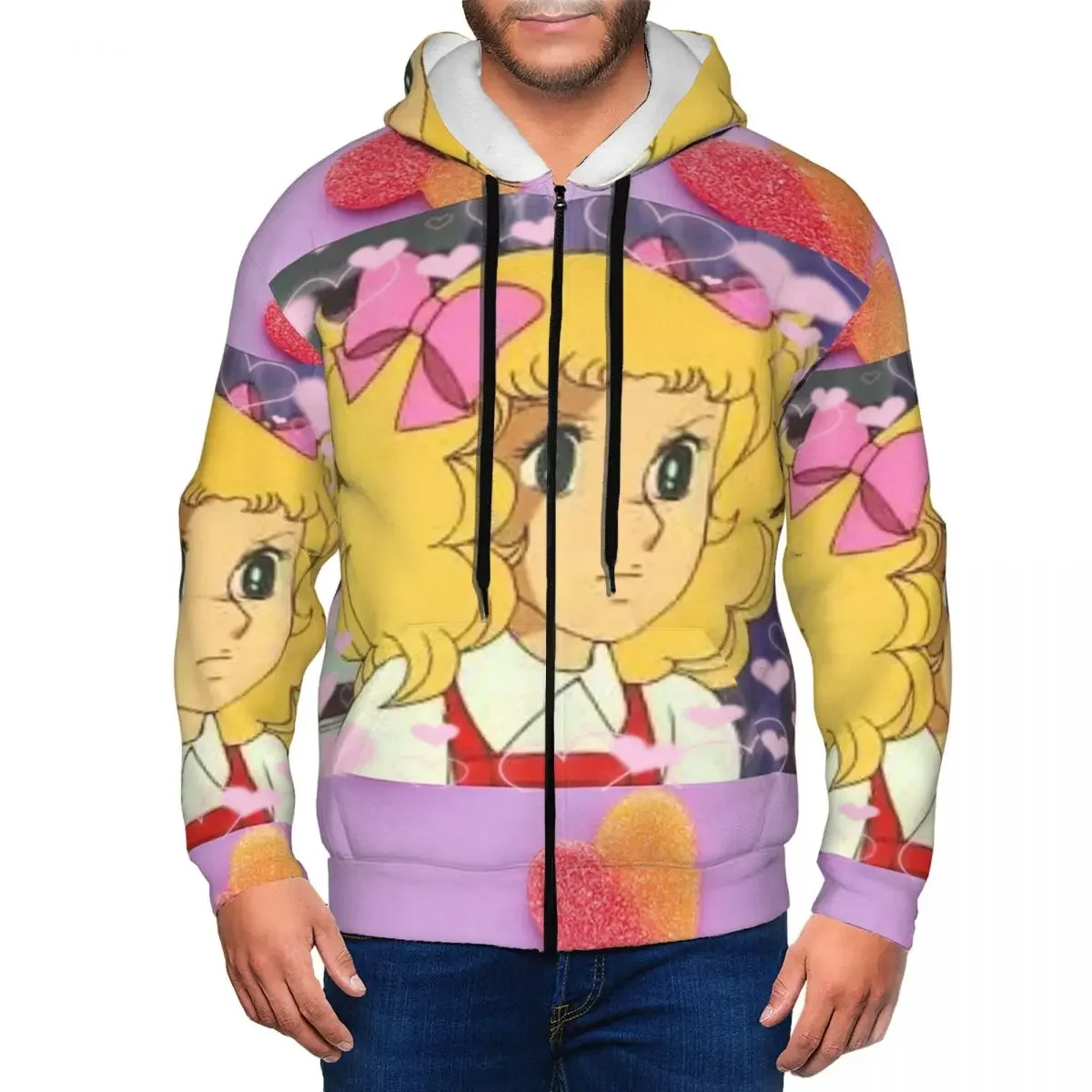 Candy Candy Anime Manga Zipper Hoodies Hip Hop Pullover Autumn Winter Men Women Sweatshirts Long Sleeve Tops
Candy Candy Anime Manga Zipper Hoodies Hip Hop Pullover Autumn Winter Men Women Sweatshirts Long Sleeve Tops