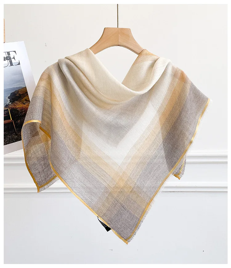 2026 Women's 100% Cashmere Plaid Scarf Elegant Lightweight Checkered Shawl Wrap Soft Square Pashmina Ladies Accessory
2026 Women's 100% Cashmere Plaid Scarf Elegant Lightweight Checkered Shawl Wrap Soft Square Pashmina Ladies Accessory