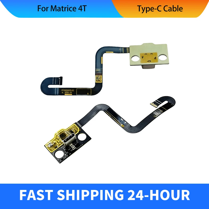 Original Bottom Type‑C Flex Cable Repair Parts For Matrice 4T Downward Type‑C Port Flex Cable Replacement Accessories
Original Bottom Type‑C Flex Cable Repair Parts For Matrice 4T Downward Type‑C Port Flex Cable Replacement Accessories