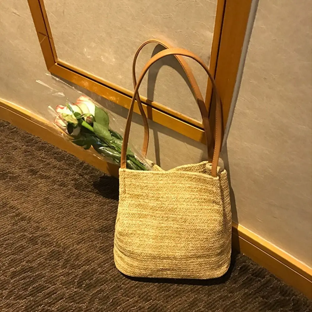 Fashion Summer Straw Weave Bag Beach Leisure Straw Shoulder Bag Vacation Casual Women's Tote Bag Handbags
Fashion Summer Straw Weave Bag Beach Leisure Straw Shoulder Bag Vacation Casual Women's Tote Bag Handbags