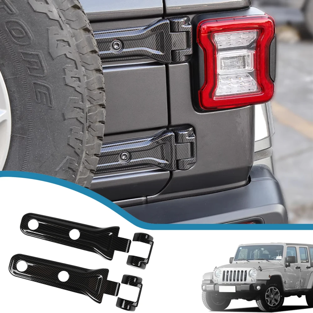 Car Tailgate Rear Door Spare Tire Holder Hinge Decoration Cover Sticker for Jeep Wrangler JL 2018-2023 Auto Exterior Accessories
Car Tailgate Rear Door Spare Tire Holder Hinge Decoration Cover Sticker for Jeep Wrangler JL 2018-2023 Auto Exterior Accessories