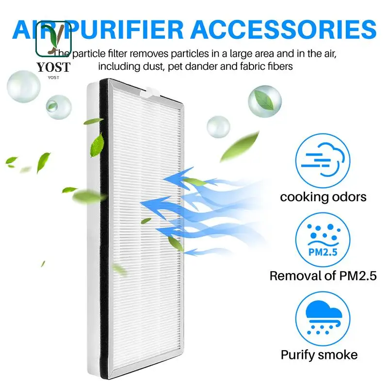 YOST-Replacement Filter For Medify Air MA-40 MA-40A & MA-40B Air Purifiers With 3-Stage H13 HEPA Filter,Compare To Part ME-40
YOST-Replacement Filter For Medify Air MA-40 MA-40A & MA-40B Air Purifiers With 3-Stage H13 HEPA Filter,Compare To Part ME-40