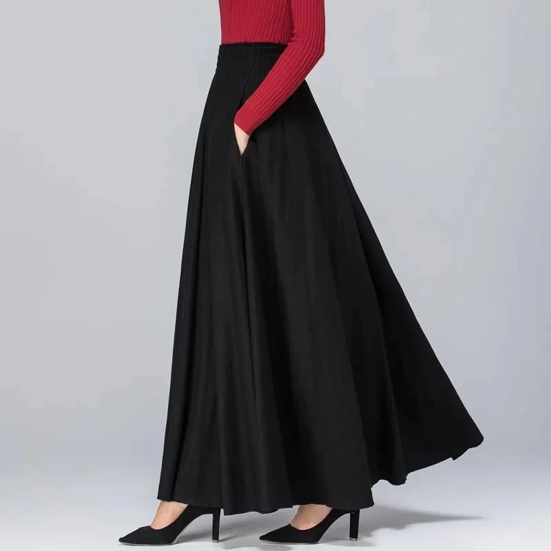 2023 Spring Autumn Solid High Waist Cotton Hemp Half length Skirt Women's Fashion Temperament Slim Pockets Female A-line Skirts
2023 Spring Autumn Solid High Waist Cotton Hemp Half length Skirt Women's Fashion Temperament Slim Pockets Female A-line Skirts