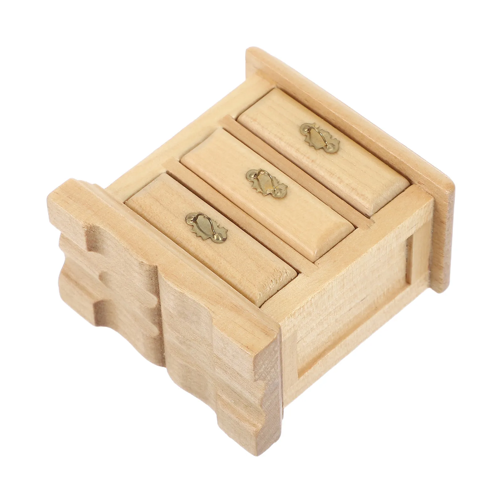 Mini Wooden Nightstand Khaki Vintage Drawer Cabinet 1:12 Scale Miniature Bedroom Furniture DIY Accessory Bedside Table Decor
Mini Wooden Nightstand Khaki Vintage Drawer Cabinet 1:12 Scale Miniature Bedroom Furniture DIY Accessory Bedside Table Decor