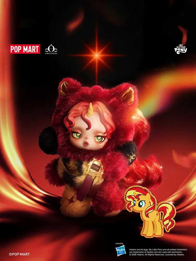 Popmart New Skullpanda X My Little Pony Series Plush Doll Pendant Blind Box Action Figur Mystery Box Toy Pinkie Pie Figure Gift
Popmart New Skullpanda X My Little Pony Series Plush Doll Pendant Blind Box Action Figur Mystery Box Toy Pinkie Pie Figure Gift
