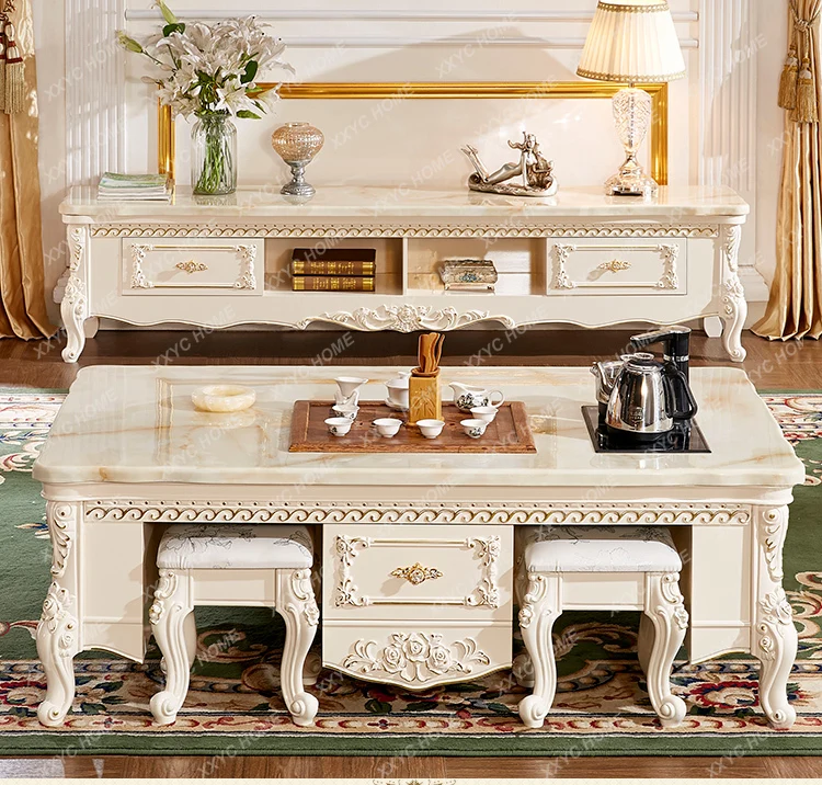 marble solid wood multi-functional kung fu tea table tea table TV cabinet combination simple small apartment
marble solid wood multi-functional kung fu tea table tea table TV cabinet combination simple small apartment