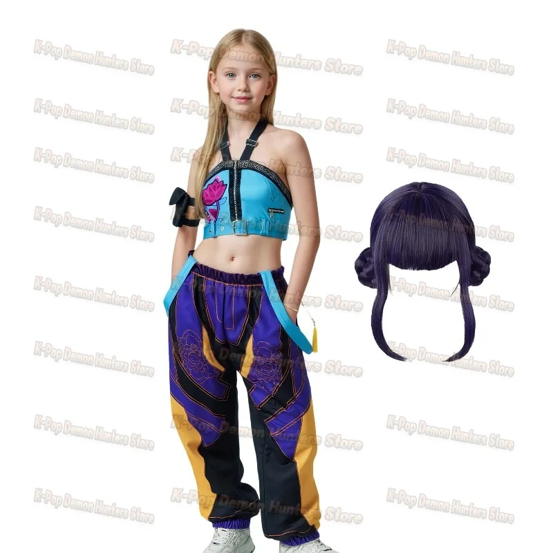 Girls Rumi Mira Zoey Cosplay Costume Demon Hunter Costume Halloween Party Cosplay Outfits Full Set
Girls Rumi Mira Zoey Cosplay Costume Demon Hunter Costume Halloween Party Cosplay Outfits Full Set