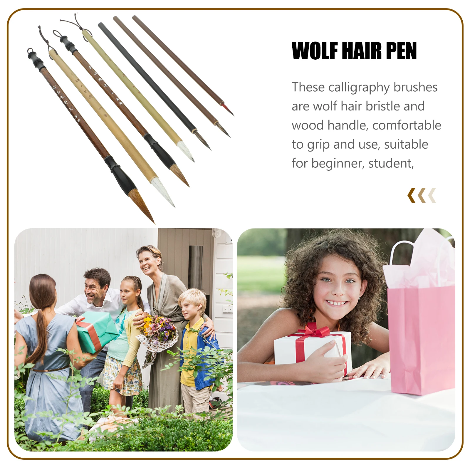 10Pcs Fine Tip Chinese Calligraphy Pen Set Traditional Writing Brushes Sumi For Artistic Applications
10Pcs Fine Tip Chinese Calligraphy Pen Set Traditional Writing Brushes Sumi For Artistic Applications
