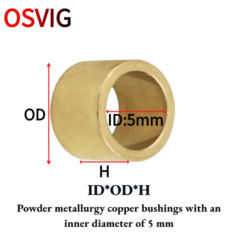 5mm inner diameter powder metallurgy wear-resistant bushing
5mm inner diameter powder metallurgy wear-resistant bushing