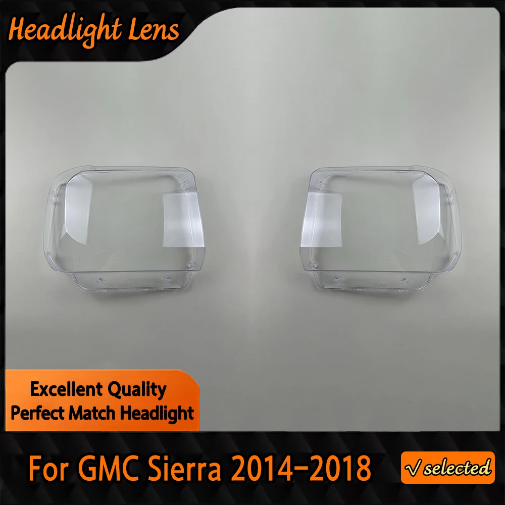 For GMC Sierra 2014 - 2018 Headlamp Cover Headlight Transparent Lens Lamp Shell Masks Plexiglass Replace Original Lampshade
For GMC Sierra 2014 - 2018 Headlamp Cover Headlight Transparent Lens Lamp Shell Masks Plexiglass Replace Original Lampshade