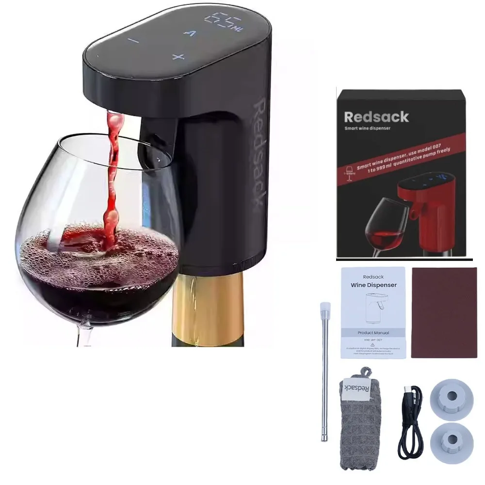 Electric Wine Decanter Pump Dispenser Gifts Set,Automatic Wine Aerator Pourer Spout. Wine Dispenser Pump Wine Accessories
Electric Wine Decanter Pump Dispenser Gifts Set,Automatic Wine Aerator Pourer Spout. Wine Dispenser Pump Wine Accessories