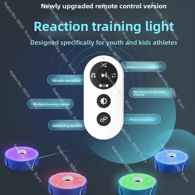 Reaction training light Remote control agility trainer Speed light
Reaction training light Remote control agility trainer Speed light