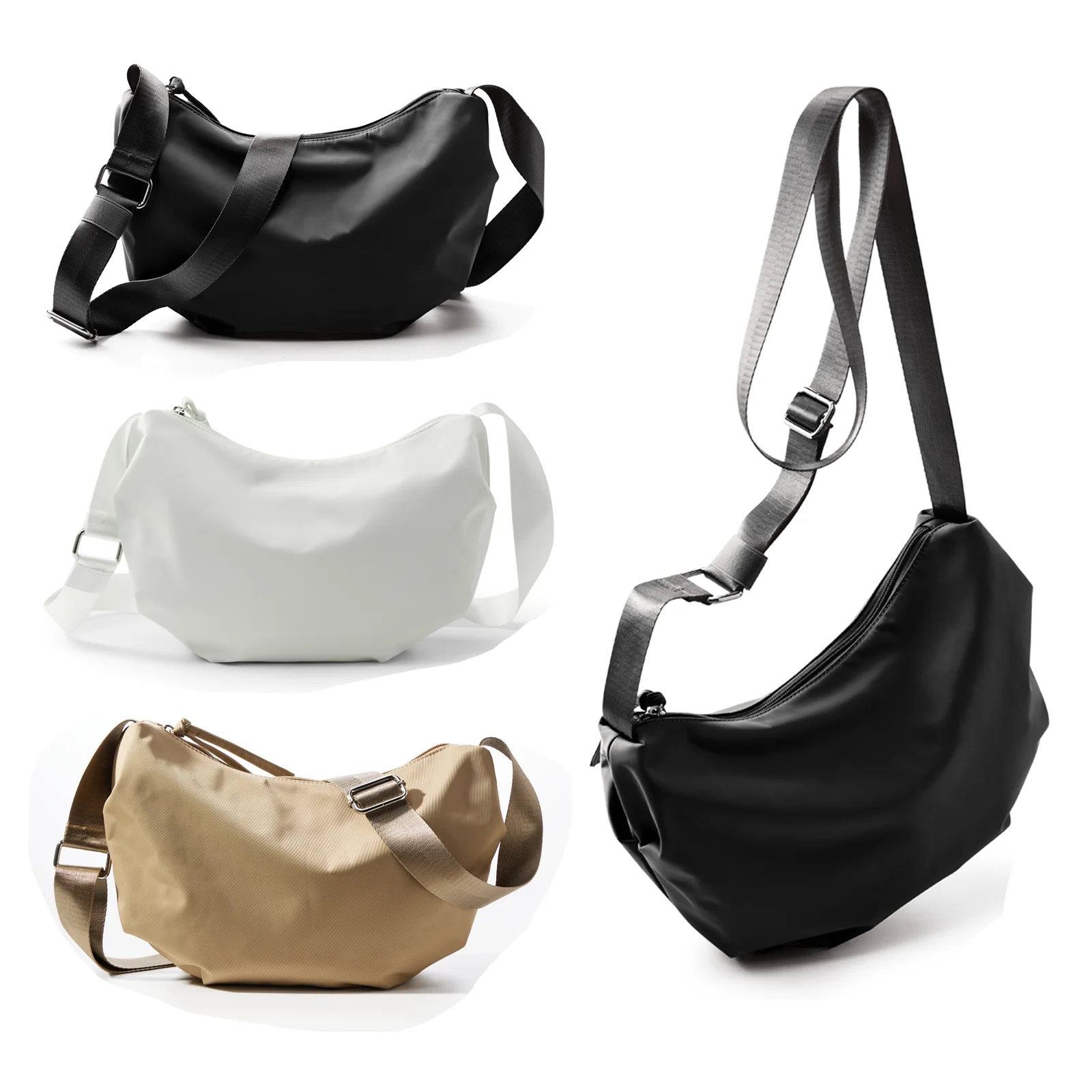 Fashion Shoulder Bag Women Hobo Bag Waterproof Crescent Crossbody Bag Dumpling Bag Boys Girls Simple Half Moon Leisure Tote Bag
Fashion Shoulder Bag Women Hobo Bag Waterproof Crescent Crossbody Bag Dumpling Bag Boys Girls Simple Half Moon Leisure Tote Bag