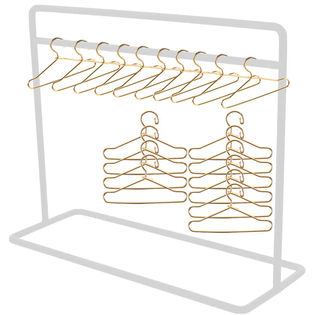 Набор из 1 мини-стойки для одежды с вешалками: прочная подставка для крошечной одежды, долговечный материал, идеально подходит для ежедневного использования
Набор из 1 мини-стойки для одежды с вешалками: прочная подставка для крошечной одежды, долговечный материал, идеально подходит для ежедневного использования