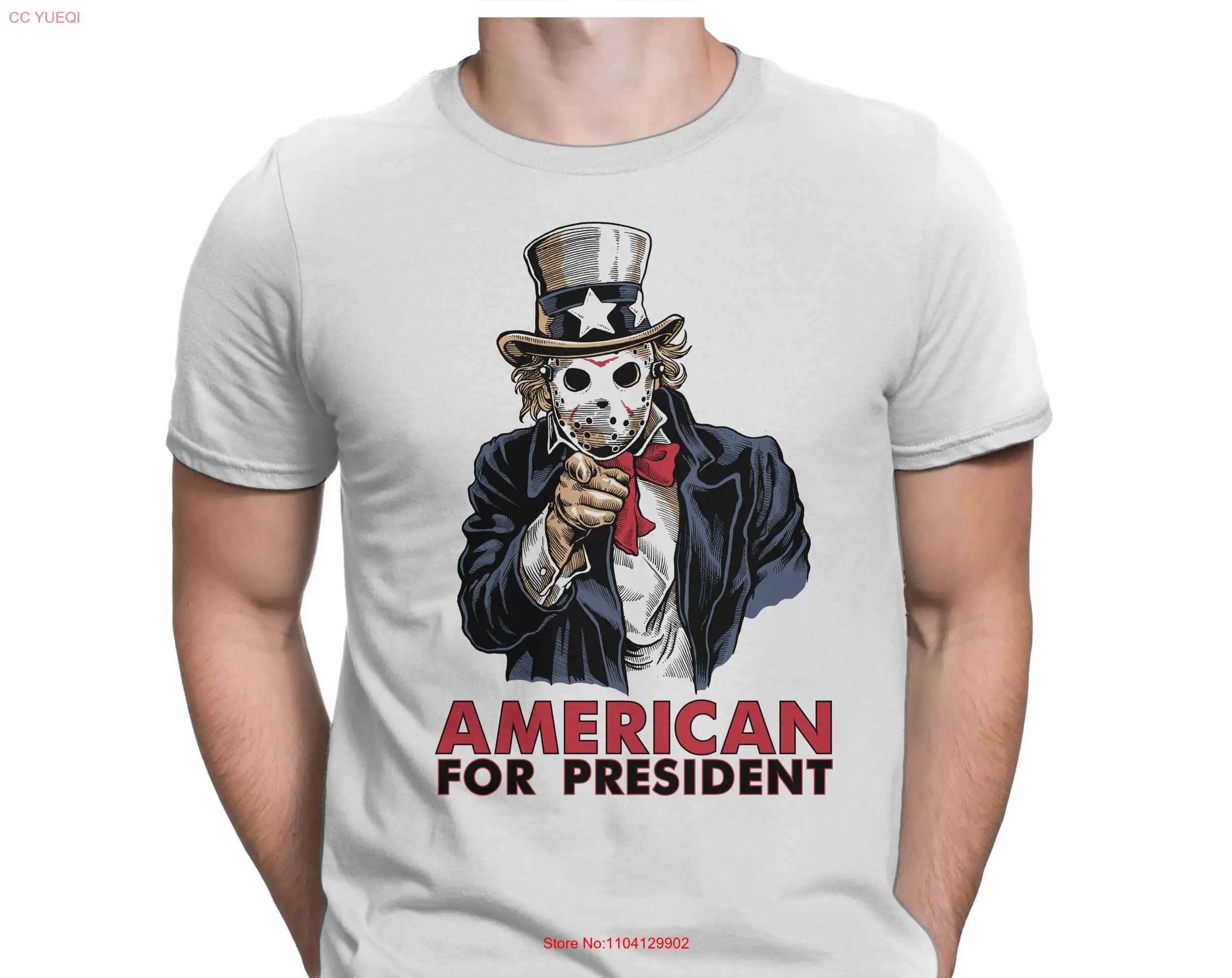 American For President Men's Fun T Shirt Small to 4XL PAPAYANA long or short sleeves
American For President Men's Fun T Shirt Small to 4XL PAPAYANA long or short sleeves