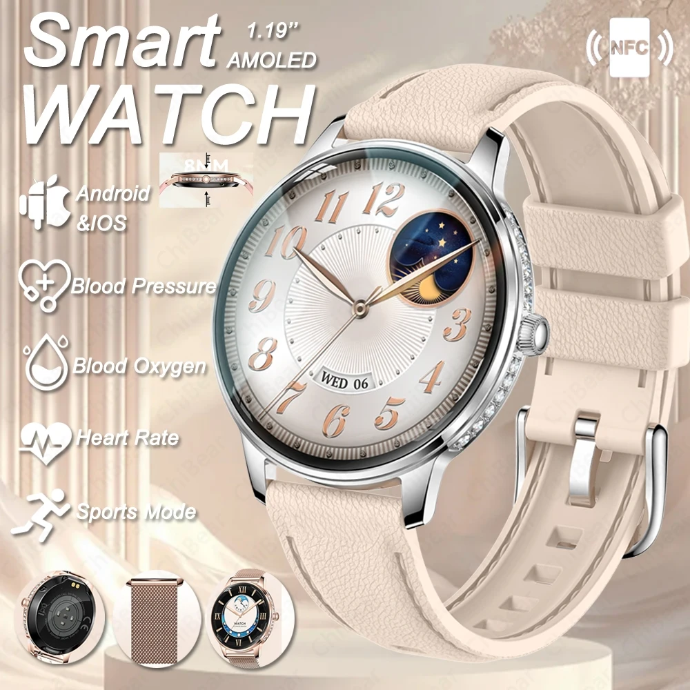 2026New 1.19-inch HD Display SmartWatch Women Health Monitoring 8mm Ultra-Slim Bluetooth Call 100+ Sports Modes Smart Watch
2026New 1.19-inch HD Display SmartWatch Women Health Monitoring 8mm Ultra-Slim Bluetooth Call 100+ Sports Modes Smart Watch