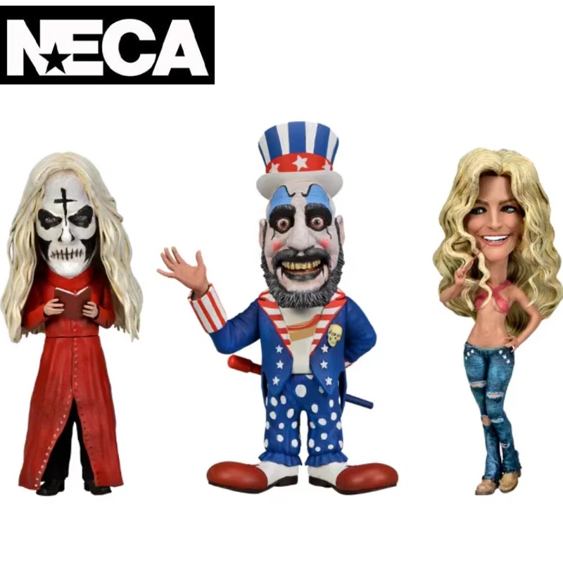 In Stock NECA Original House of 1000 Corpses Captain Joker Spalding Big-headed Doll for 3 People To Do The Boys Great of Gifts
In Stock NECA Original House of 1000 Corpses Captain Joker Spalding Big-headed Doll for 3 People To Do The Boys Great of Gifts