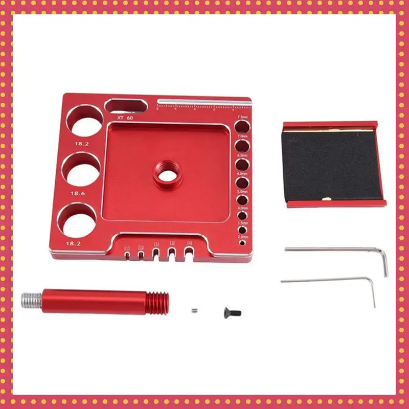 RC Repair Tools 1: 18 1: 24 For TRX4M SCX24 Fcx24 Repair Bench Shunting Bench Welding Bench, Red Durable Easy To Use
RC Repair Tools 1: 18 1: 24 For TRX4M SCX24 Fcx24 Repair Bench Shunting Bench Welding Bench, Red Durable Easy To Use