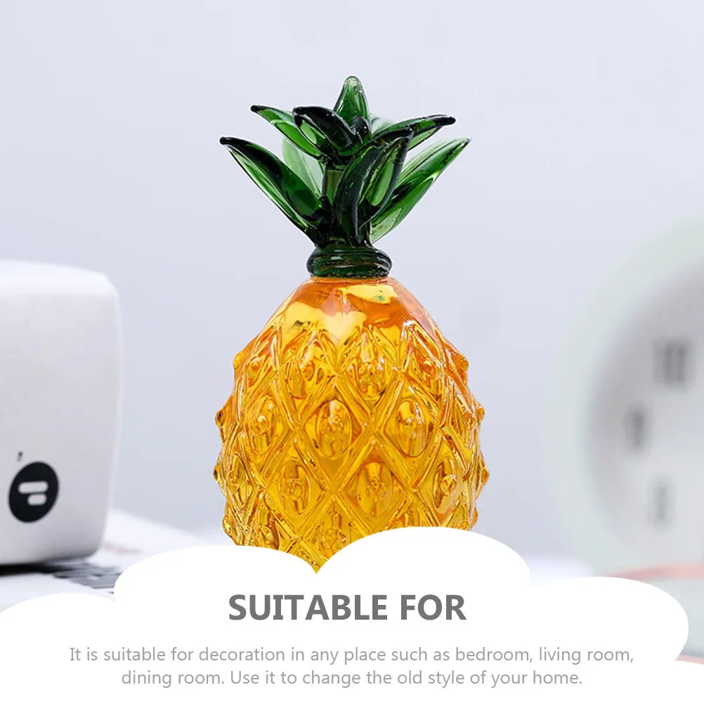 Pineapple Ornament for Office Bedroom Dining Room Vivid Fruit Shape Natural Atmosphere Refreshing Indoor Space Creative Design
Pineapple Ornament for Office Bedroom Dining Room Vivid Fruit Shape Natural Atmosphere Refreshing Indoor Space Creative Design