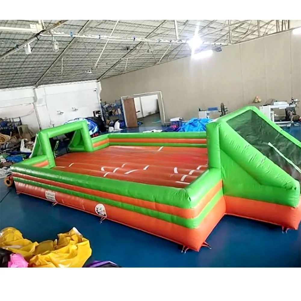 Outdoor Slip n Slide Inflatable Football Pitch Arena Water Soap Soccer Sport Game Inflatable Field with Ground Soapy Courtpromot
Outdoor Slip n Slide Inflatable Football Pitch Arena Water Soap Soccer Sport Game Inflatable Field with Ground Soapy Courtpromot