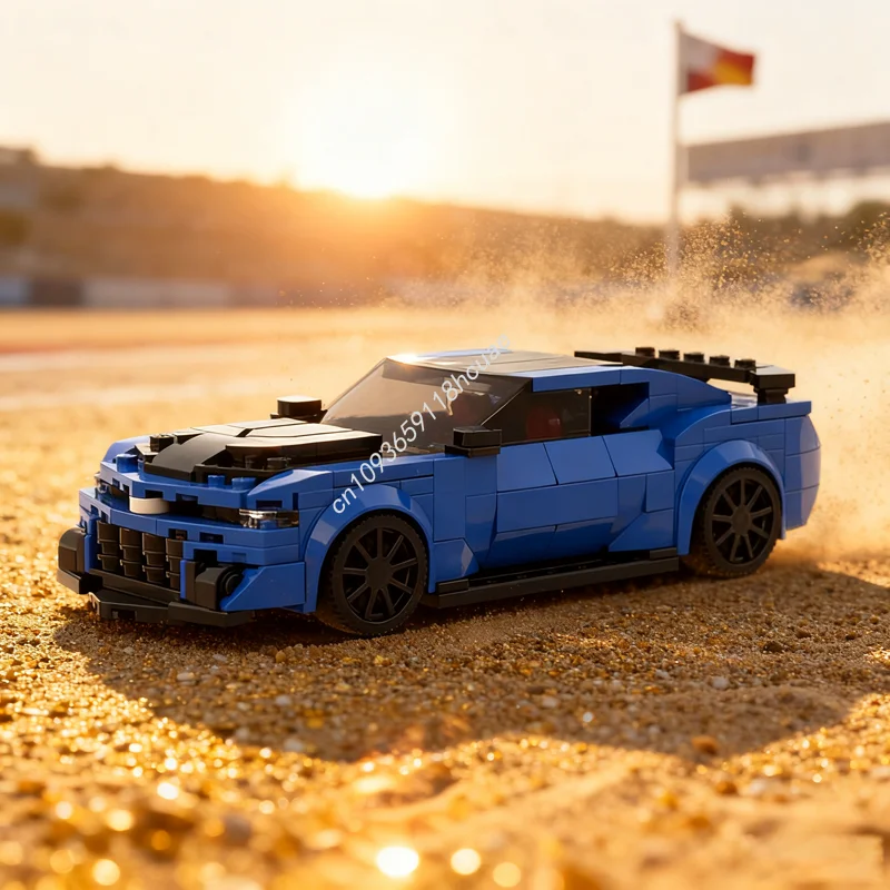 338pcs MOC Chevroleteed Camarosn City Champions Model Building Christmas gift blocks toy Architecture Assemble DIY idea Birthday
338pcs MOC Chevroleteed Camarosn City Champions Model Building Christmas gift blocks toy Architecture Assemble DIY idea Birthday