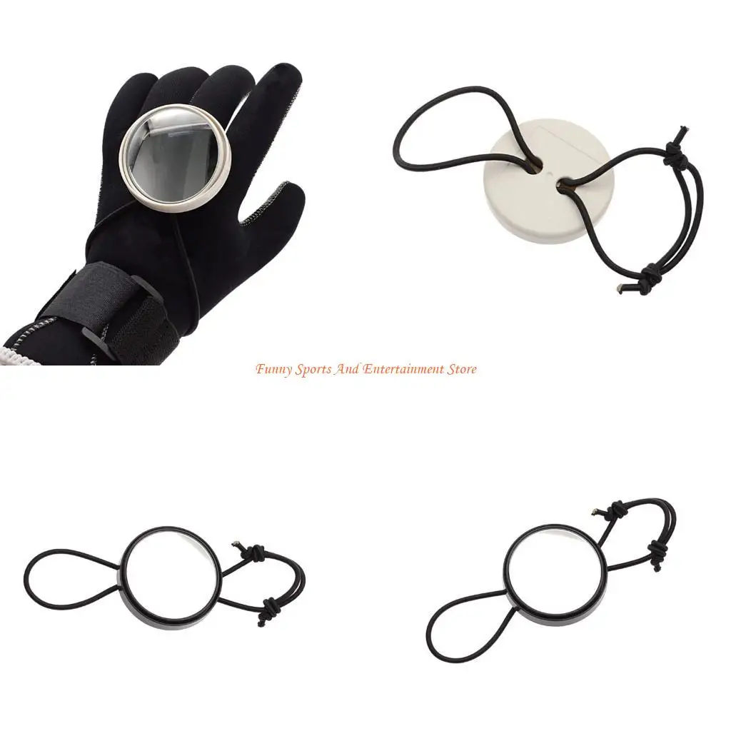 C4DE Round Dives Observe Mirror Diving Equipment Adjustable Scubas Diving Rearview Mirror with Elastic Rope for Snorkeling
C4DE Round Dives Observe Mirror Diving Equipment Adjustable Scubas Diving Rearview Mirror with Elastic Rope for Snorkeling