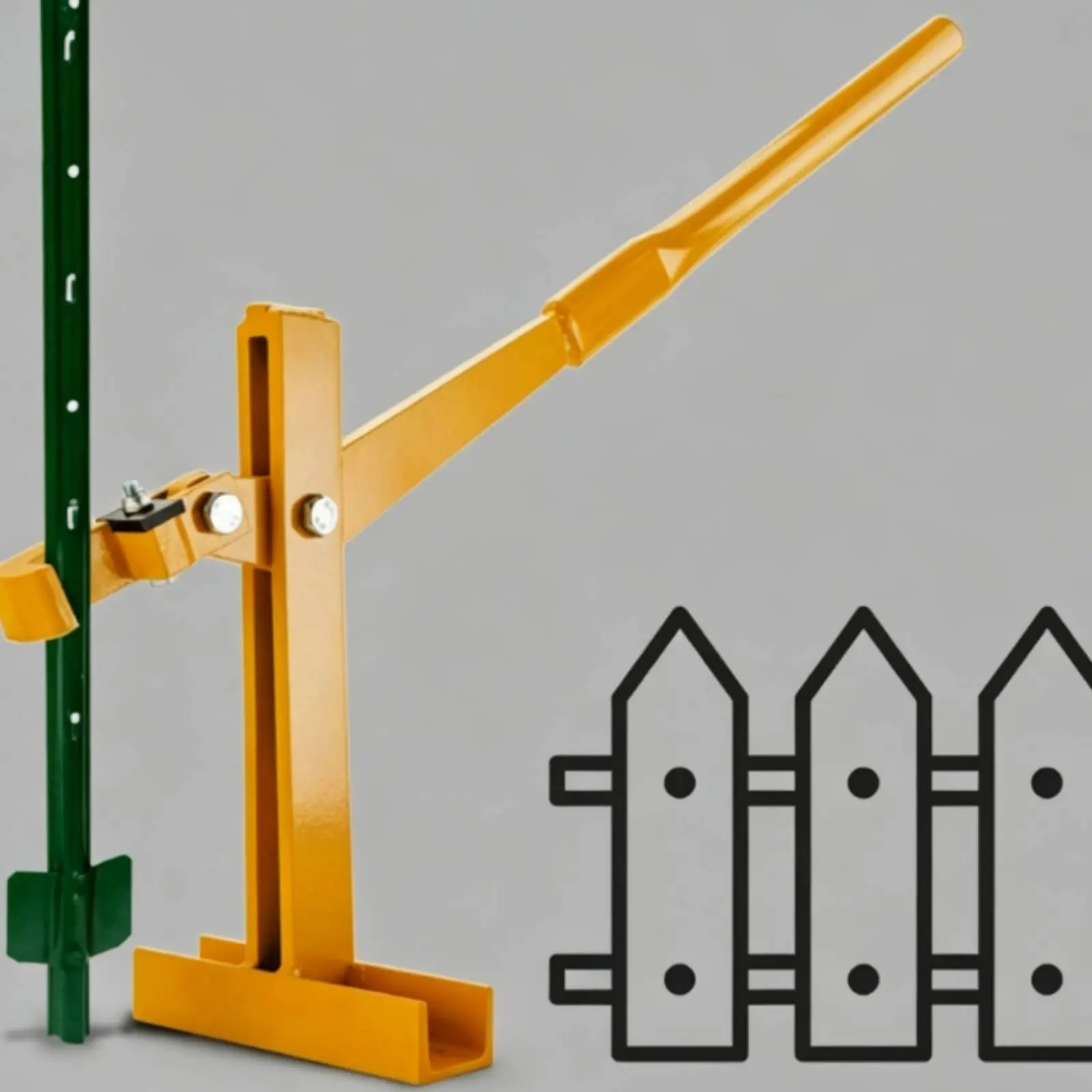 Post Lifter Quick Removal Fence Post Puller Star Picket Remover Safe Pulling Farm Equipment Steel Body for Field
Post Lifter Quick Removal Fence Post Puller Star Picket Remover Safe Pulling Farm Equipment Steel Body for Field