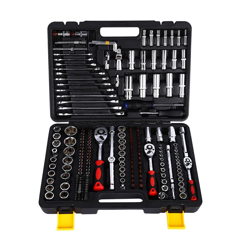 Suitable for automotive maintenance tools 24-tooth quick wrench 216-piece combination tool set dual-purpose wrench quick wrench
Suitable for automotive maintenance tools 24-tooth quick wrench 216-piece combination tool set dual-purpose wrench quick wrench
