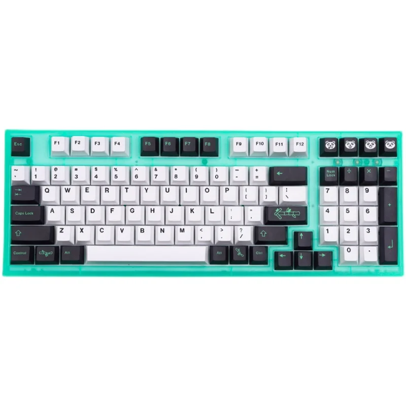 GMK Panda Key Hat Factory Height PBT Thermal Sublimation 130 Key Mechanical Keyboard Hat 64/75/96/98
GMK Panda Key Hat Factory Height PBT Thermal Sublimation 130 Key Mechanical Keyboard Hat 64/75/96/98