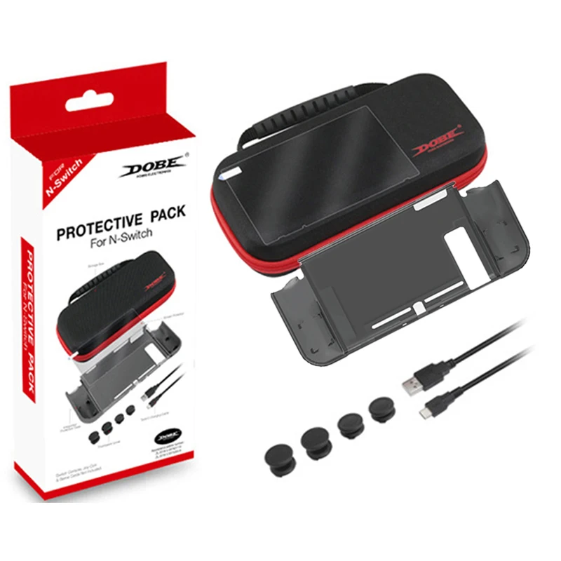 Carrying Case Gamepad Protection Cover Travel Pouch Game Card Slot with Thumb Grips Storage Bag for N Switch NS Game Console
Carrying Case Gamepad Protection Cover Travel Pouch Game Card Slot with Thumb Grips Storage Bag for N Switch NS Game Console