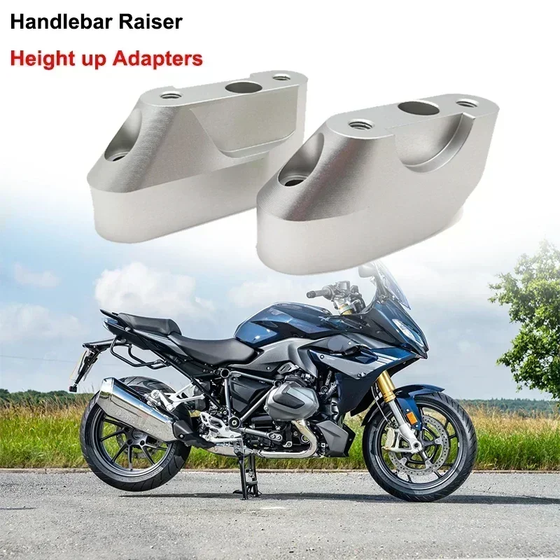 For BMW R1200 1250 RS R1200RS R1250RS 2015-2021 Motorcycle Handlebar Riser Handle Bar Clamp Handlebar Raiser Height up Adapters
For BMW R1200 1250 RS R1200RS R1250RS 2015-2021 Motorcycle Handlebar Riser Handle Bar Clamp Handlebar Raiser Height up Adapters