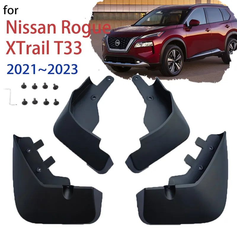 4x Mud Flap Splash Guards for Nissan Rogue XTrail T33 X Trail 2021 2022 2023 Mudflap Front Rear Fender Mudguard Car Accessories
4x Mud Flap Splash Guards for Nissan Rogue XTrail T33 X Trail 2021 2022 2023 Mudflap Front Rear Fender Mudguard Car Accessories