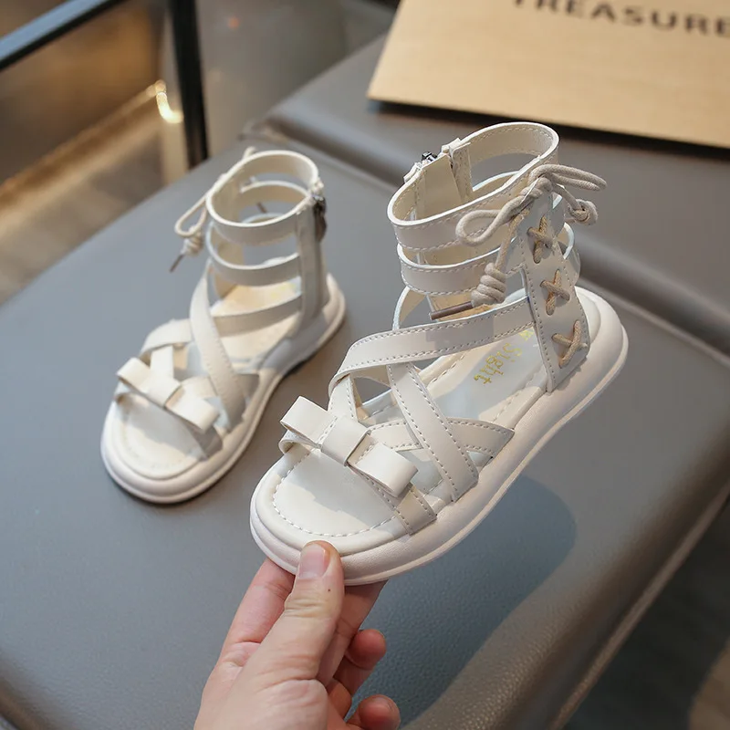 Girls Roman Sandals 2025 Summer New Fashion Soft Bottom Princess Little Girl Bow Sandals toddler girl shoes zapatos de niña
Girls Roman Sandals 2025 Summer New Fashion Soft Bottom Princess Little Girl Bow Sandals toddler girl shoes zapatos de niña