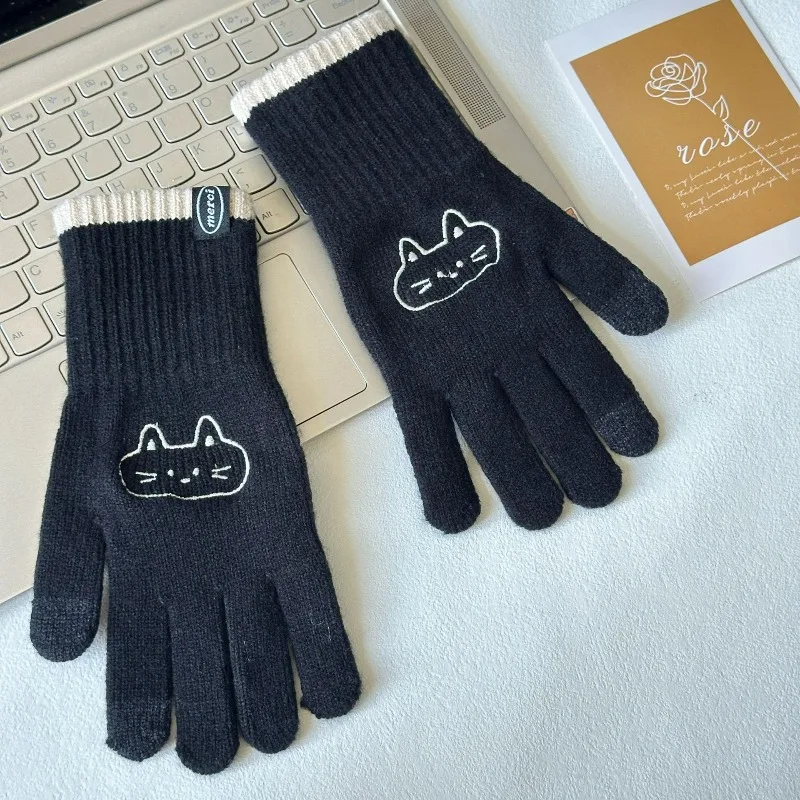 Autumn and Winter Women's Warm Touch Screen Gloves Cycling Cold Protection Outdoor Touch Screen Writing British Style
Autumn and Winter Women's Warm Touch Screen Gloves Cycling Cold Protection Outdoor Touch Screen Writing British Style