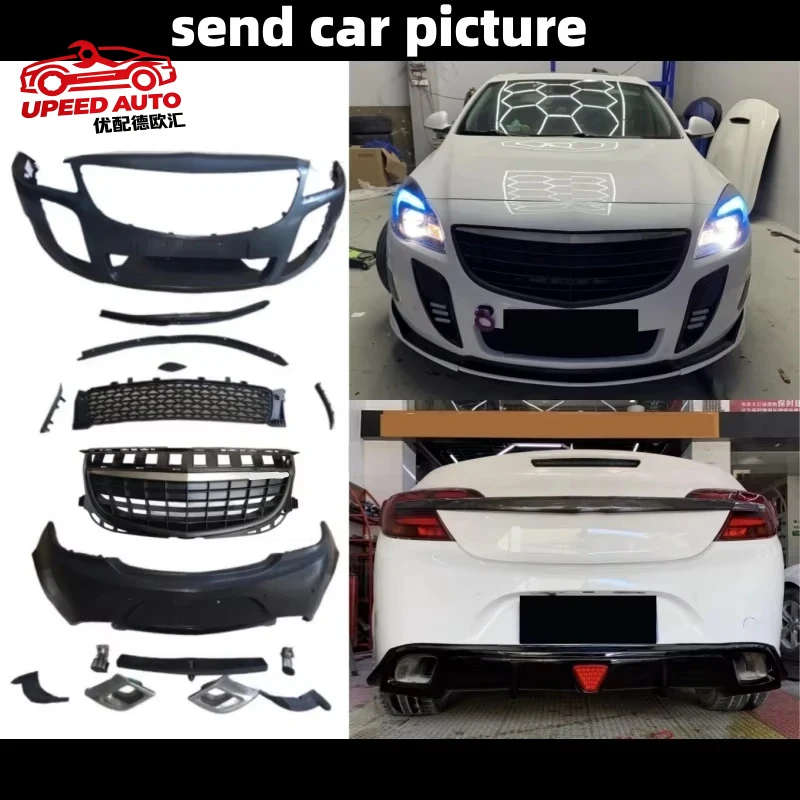 Suitable for Car Body Kit Buick Regal Opel Insignia 2014-2016 Modified to GS Style Front Rear Bumper Grille Exhaust Tips
Suitable for Car Body Kit Buick Regal Opel Insignia 2014-2016 Modified to GS Style Front Rear Bumper Grille Exhaust Tips