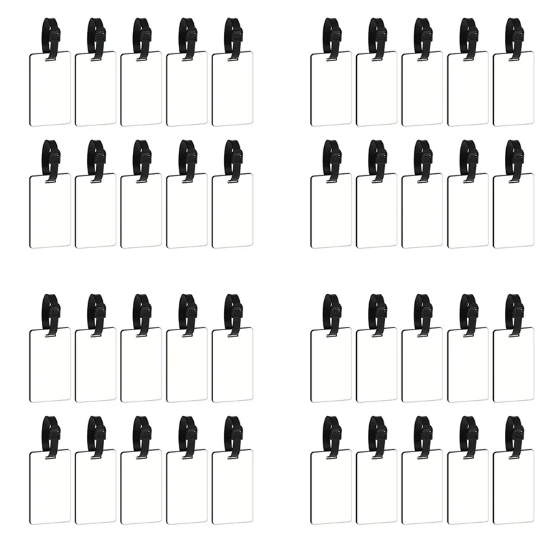 AA84 40 шт., пустые багажные бирки для сублимации, пустые багажные бирки для дорожных сумок с ремешком, двусторонняя бирка для чемодана из МДФ
AA84 40 шт., пустые багажные бирки для сублимации, пустые багажные бирки для дорожных сумок с ремешком, двусторонняя бирка для чемодана из МДФ