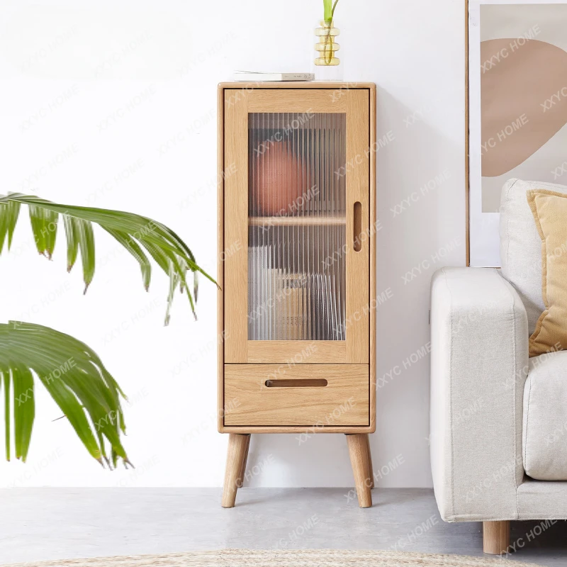 Solid Wood TV Cabinet Side Cabinet Oak Clothes Closet Nordic Living Room Log Storage Cabinet
Solid Wood TV Cabinet Side Cabinet Oak Clothes Closet Nordic Living Room Log Storage Cabinet
