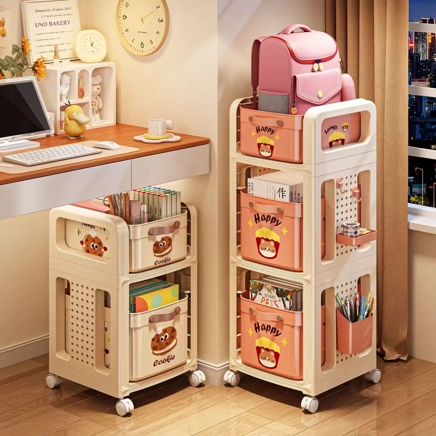 Portable Multi-Layer Book Bag Storage Ra Stand under Table Book Storage Organizer Home Library Organization Tool PP Material
Portable Multi-Layer Book Bag Storage Ra Stand under Table Book Storage Organizer Home Library Organization Tool PP Material