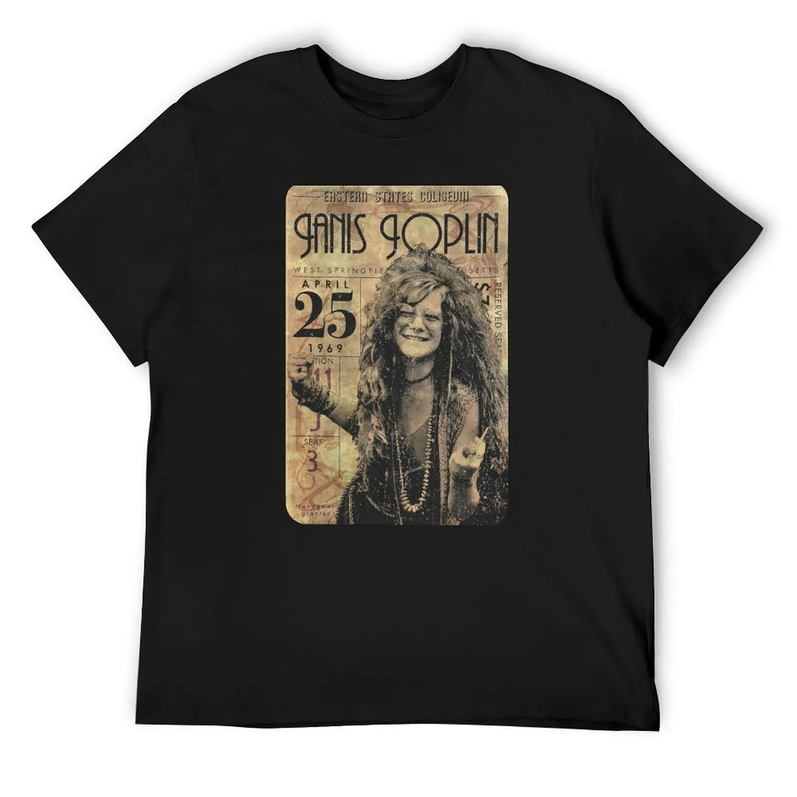 Janis Joplin Concert Ticket. T-Shirt summer clothes man t shirt designer shirts mens graphic t-shirts funny
Janis Joplin Concert Ticket. T-Shirt summer clothes man t shirt designer shirts mens graphic t-shirts funny