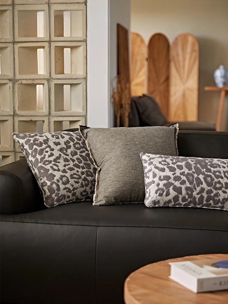 Retro Grey Blue Leopard Print Pillow Tiger Stripe Tribal Cotton Linen Texture Backrest Cushion Set Home Decor Square Pillow
Retro Grey Blue Leopard Print Pillow Tiger Stripe Tribal Cotton Linen Texture Backrest Cushion Set Home Decor Square Pillow